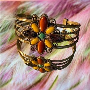 Vintage 925 CP cuff bracelet